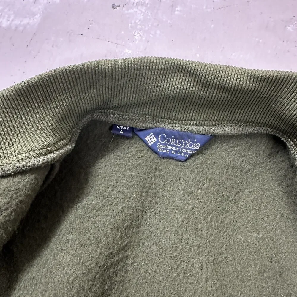 COLUMBIA Sportswear Company Men’s Hunting Vest Size Large Beige 24 Shell w Liner